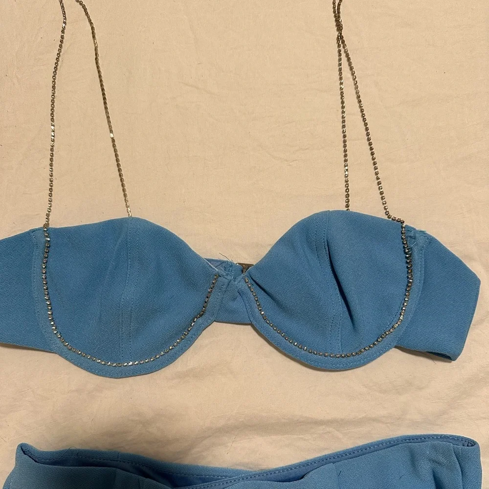 White Fox Rhinestone Set - Picture 2 of 2